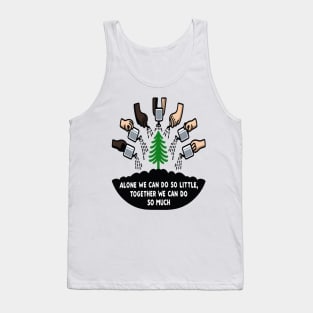 Collective Effort for a Thriving Planet: Grow Green Tank Top